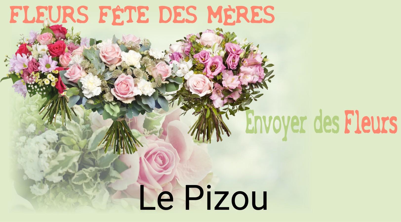 Bouquet de Fête des Mères livré à Le Pizou